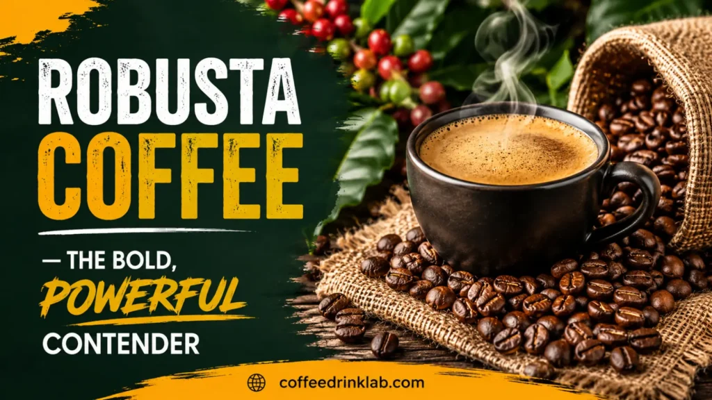 Robusta Coffee — The Bold, Powerful Contender 