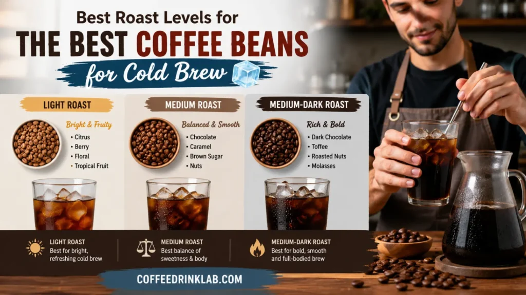 Best Roast Levels for the Best Coffee Beans for Cold Brew