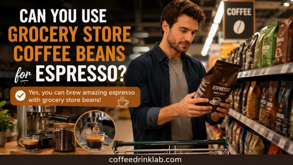 Can You Use Grocery Store Coffee Beans for Espresso?