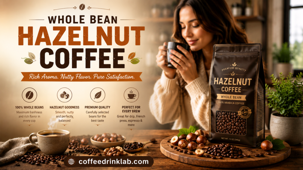 Whole Bean Hazelnut Coffee