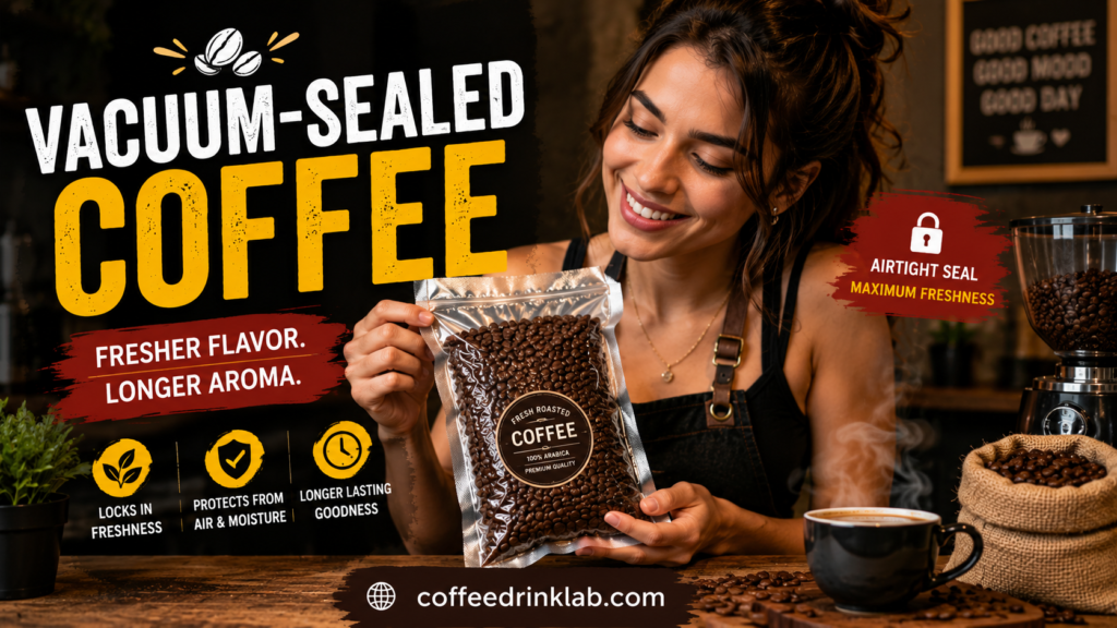 Vacuum-Sealed Coffee