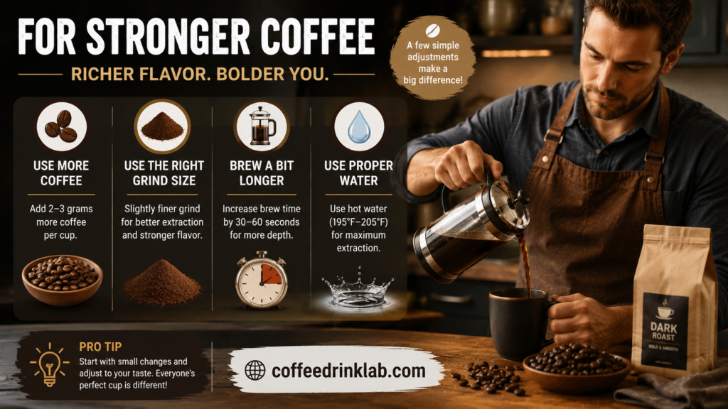 For Stronger Coffee