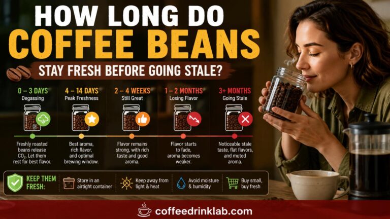 How Long Do Coffee Beans Stay Fresh Before Going Stale?
