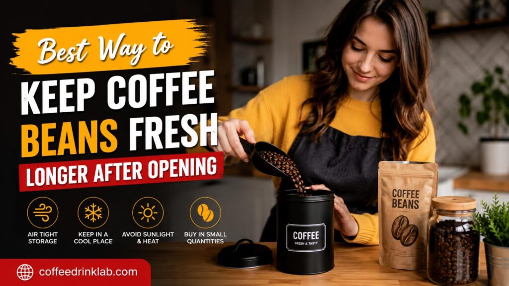 Best Way to Keep Coffee Beans Fresh Longer After Opening