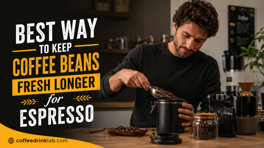 Best Way to Keep Coffee Beans Fresh Longer for Espresso 