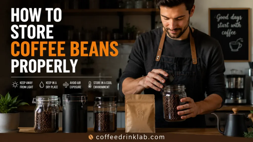 How to Store Coffee Beans Properly