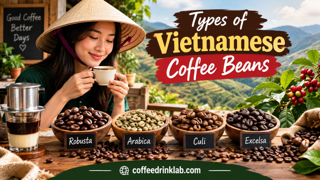 Types of Vietnamese Coffee Beans
