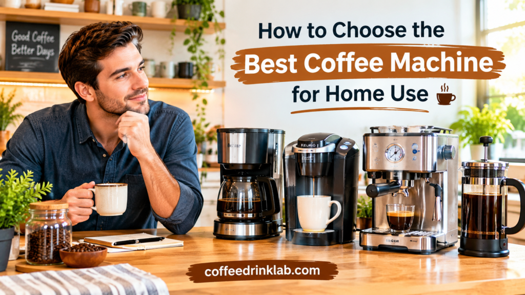 How to Choose the Best Coffee Machine for Home Use