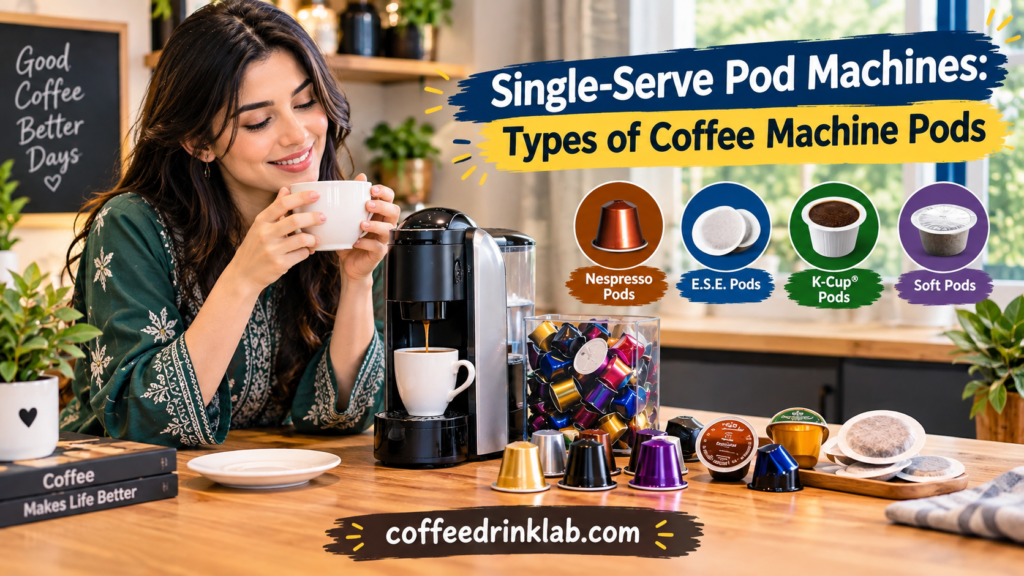 Single-Serve Pod Machines: Types of Coffee Machine Pods