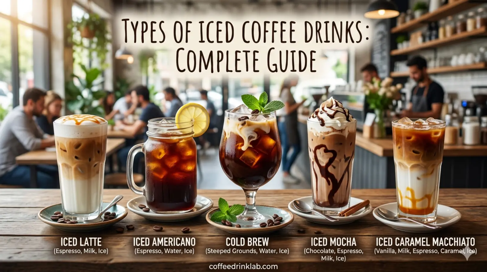 Types of Iced Coffee Drinks: Complete Guide