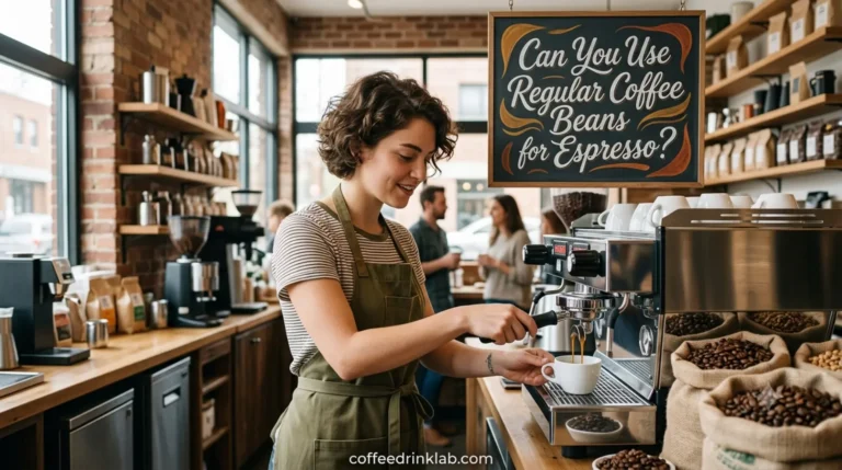 Can You Use Regular Coffee Beans for Espresso?
