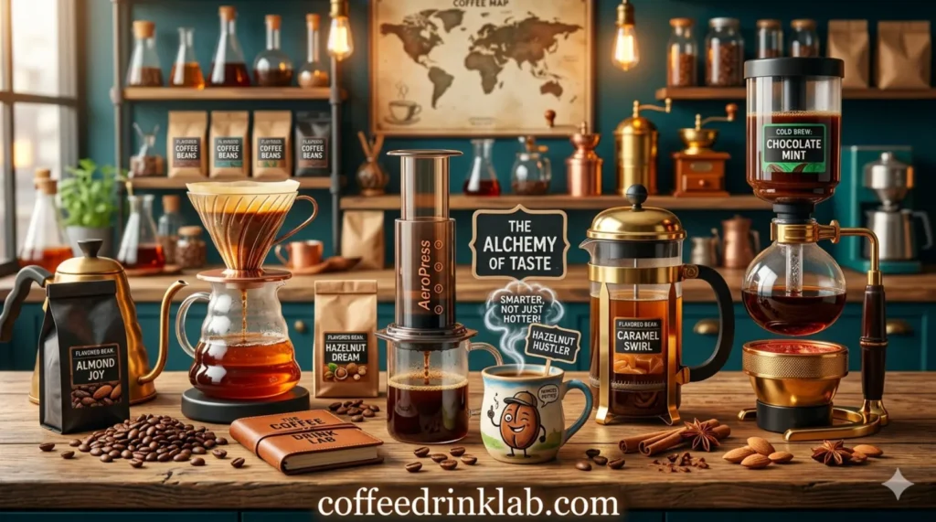 Brewing Methods That Enhance Flavored Coffee Beans 