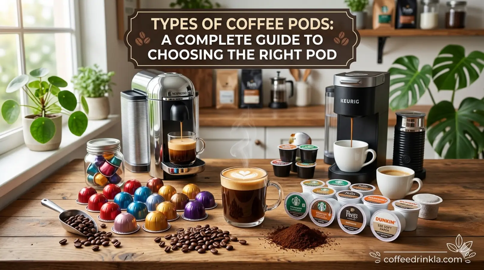 Types of Coffee Pods: A Complete Guide to Choosing the Right Pod