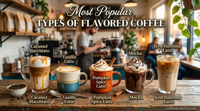 Most Popular Types of Flavored Coffee