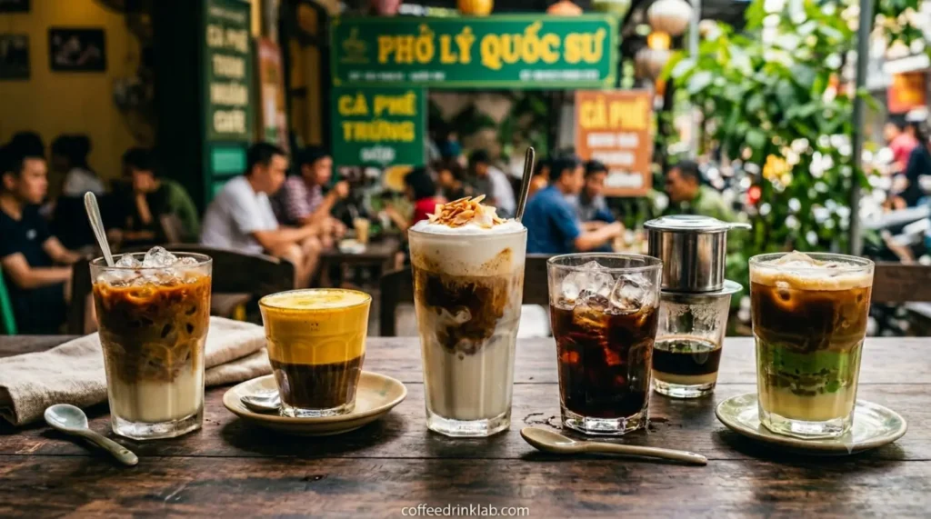 Popular Types of Vietnamese Coffee