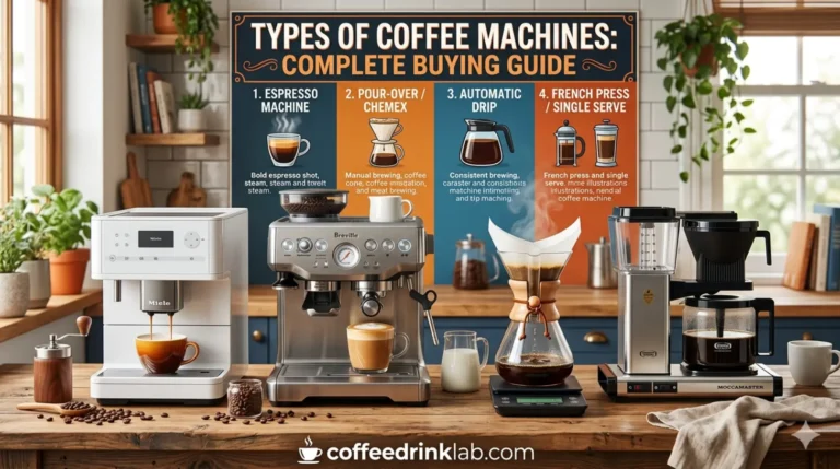 Types of Coffee Machines: Complete Buying Guide