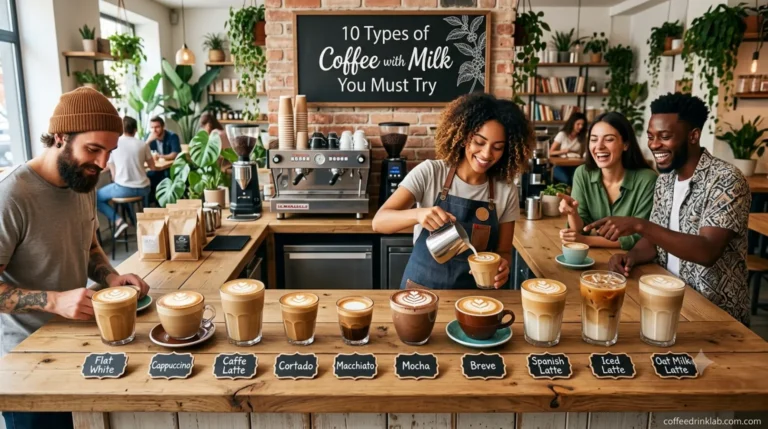 10 Types of Coffee with Milk You Must Try