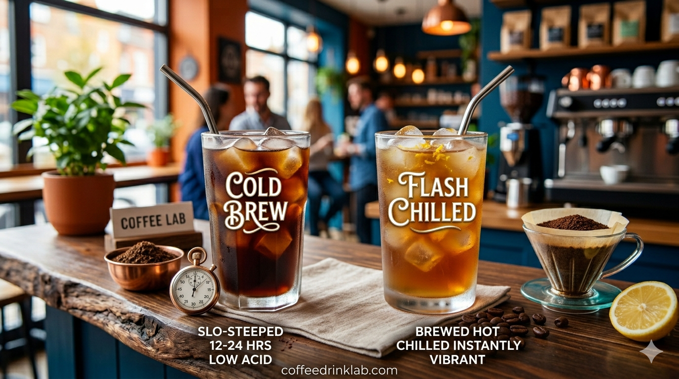 Types of Iced Coffee: Cold Brew vs Flash Chilled
