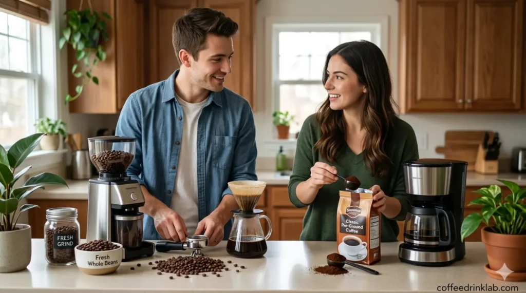 Fresh Ground Coffee vs Pre-Ground Coffee 