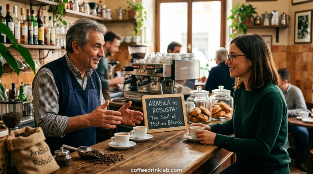 Arabica vs. Robusta in Italian Blends