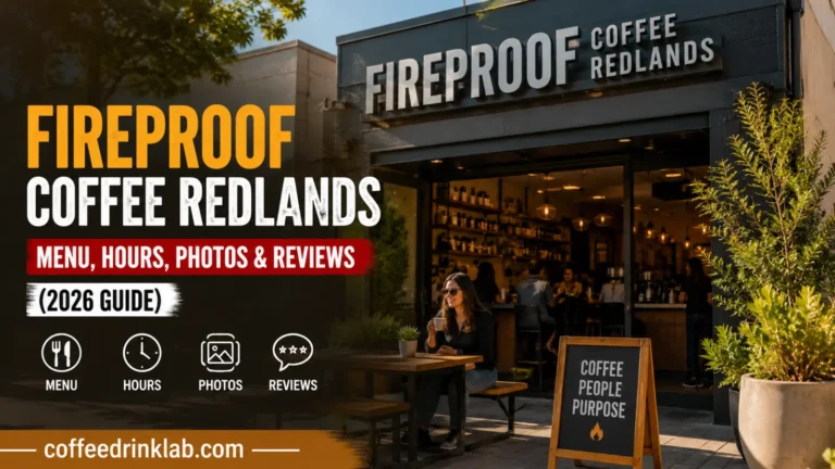 Fireproof Coffee Redlands: Menu, Hours, Photos & Reviews (2026 Guide)