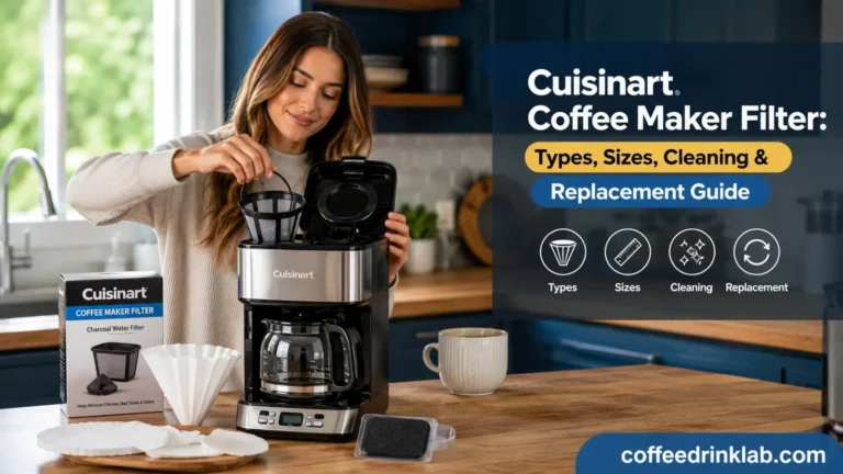 Cuisinart Coffee Maker Filter: Types, Sizes, Cleaning & Replacement Guide