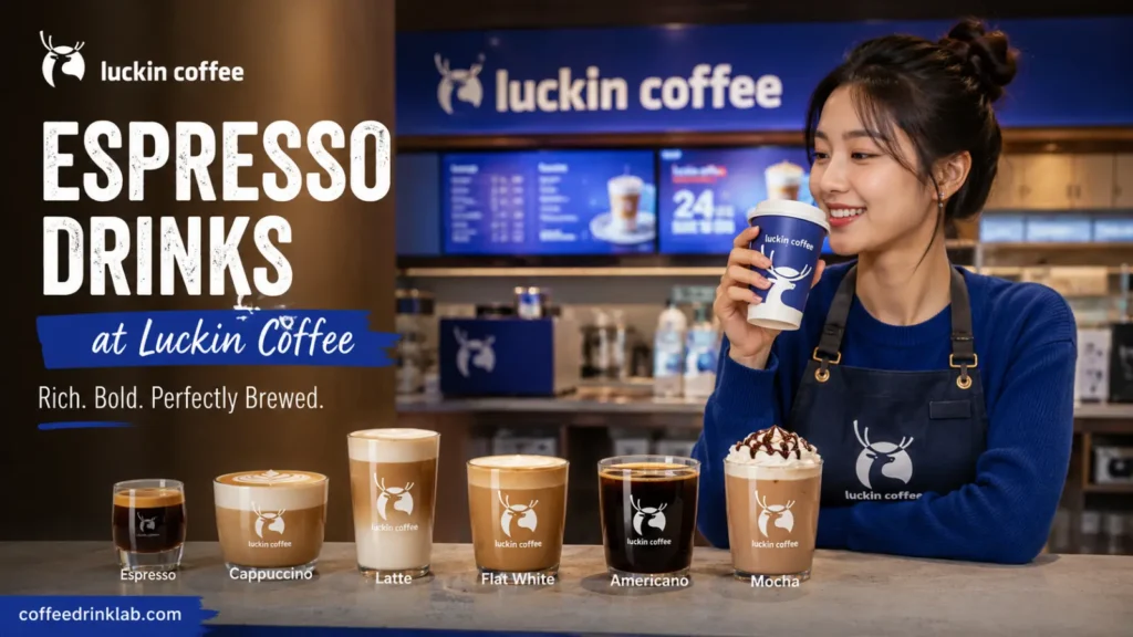Espresso Drinks at Luckin Coffee