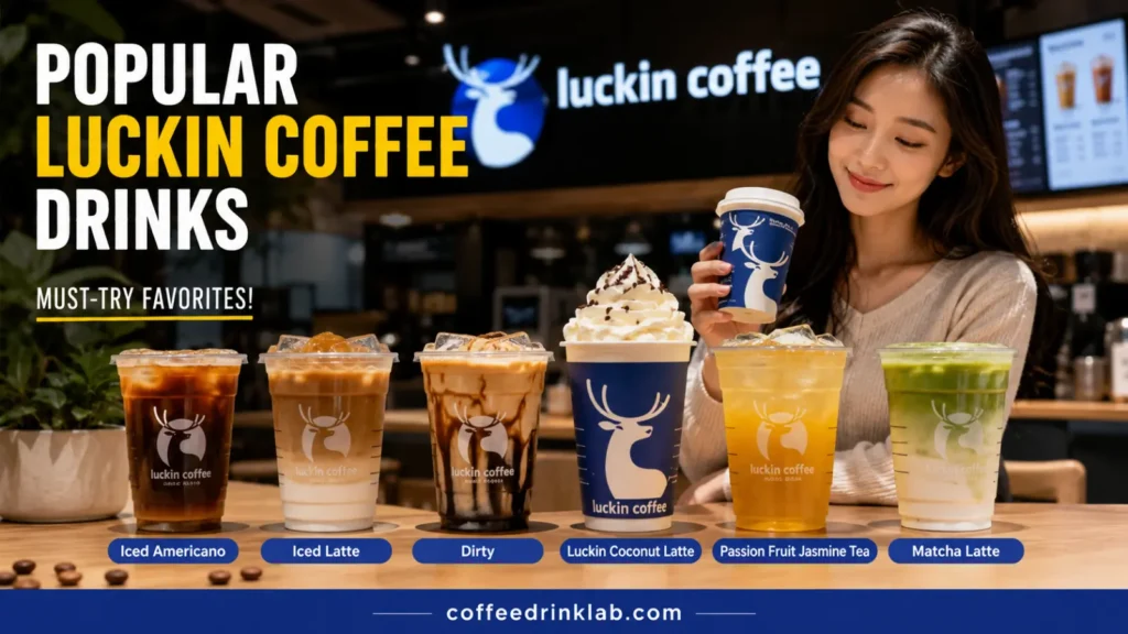 popular Luckin Coffee drinks