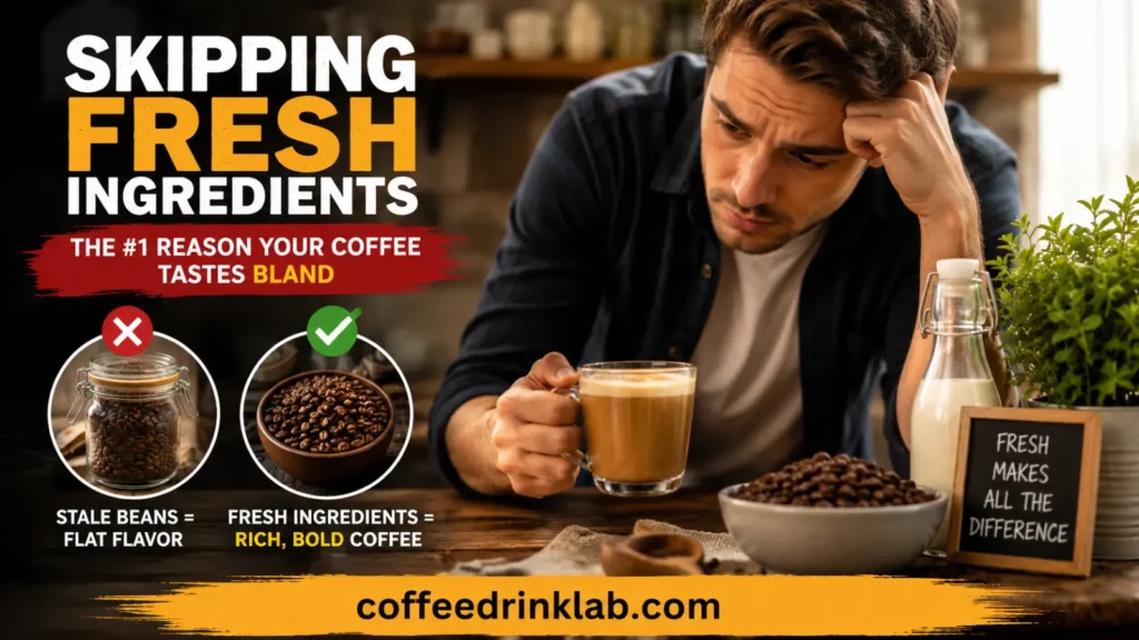 Skipping Fresh Ingredients