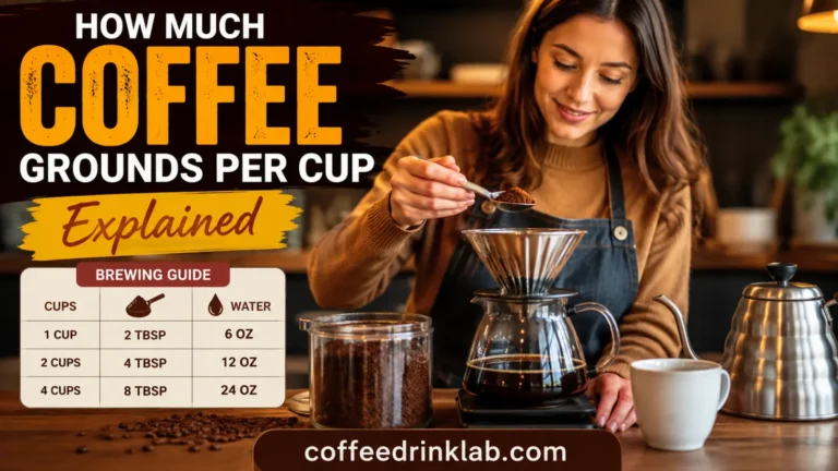 How Much Coffee Grounds Per Cup Explained
