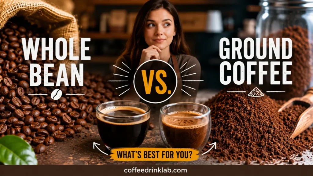 Whole Bean vs. Ground Coffee