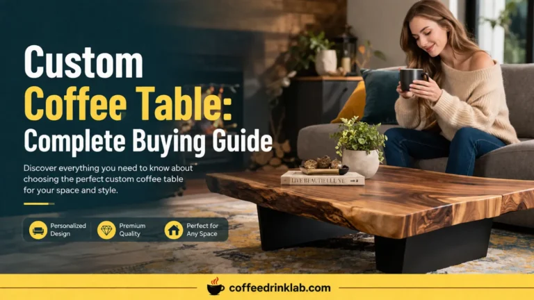 Custom Coffee Table: Complete Buying Guide
