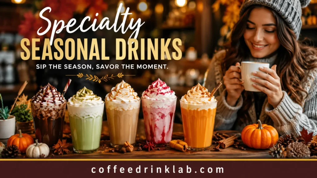Specialty Seasonal Drinks