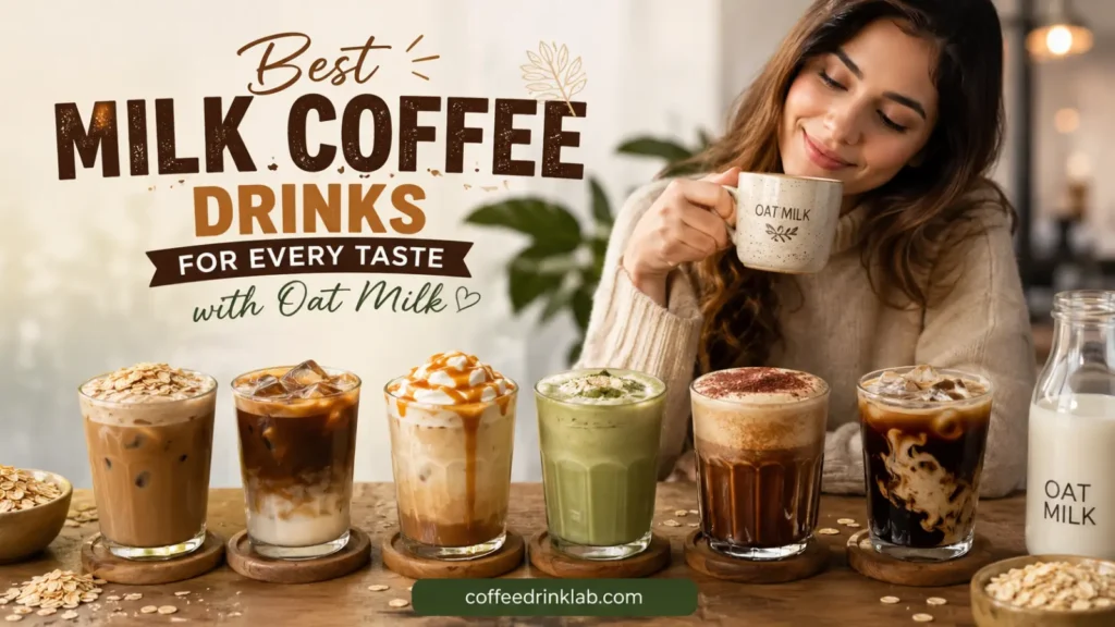 Best Milk Coffee Drinks for Every Taste with Oat Milk