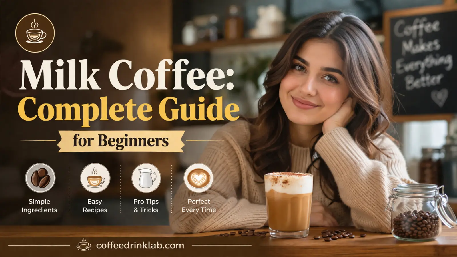 'Milk Coffee: Complete Guide for Beginners