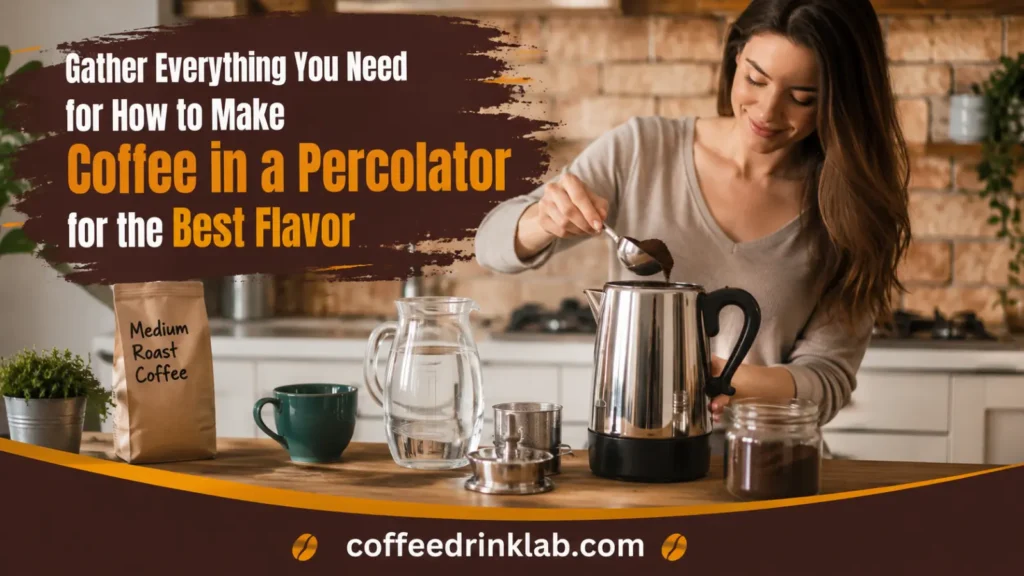 Gather Everything You Need for How to Make Coffee in a Percolator for the Best Flavor