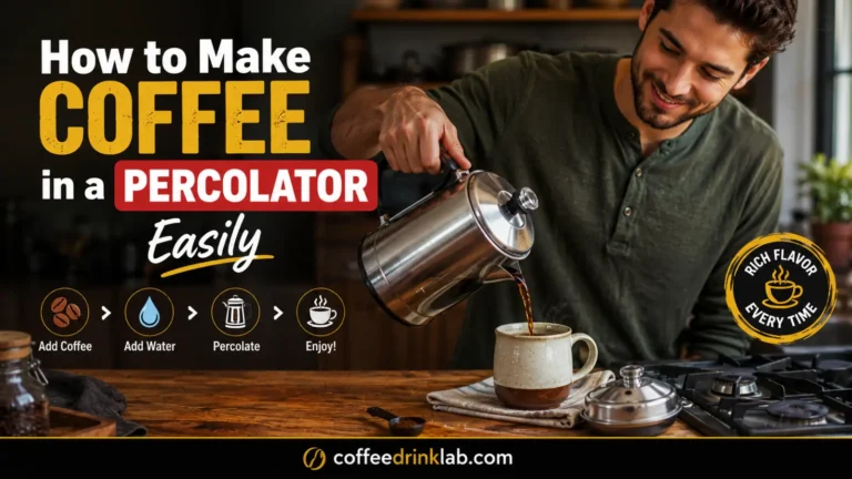 How to Make Coffee in a Percolator Easily