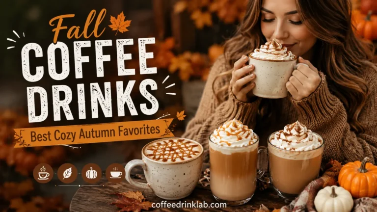 Fall Coffee Drinks: Best Cozy Autumn Favorites