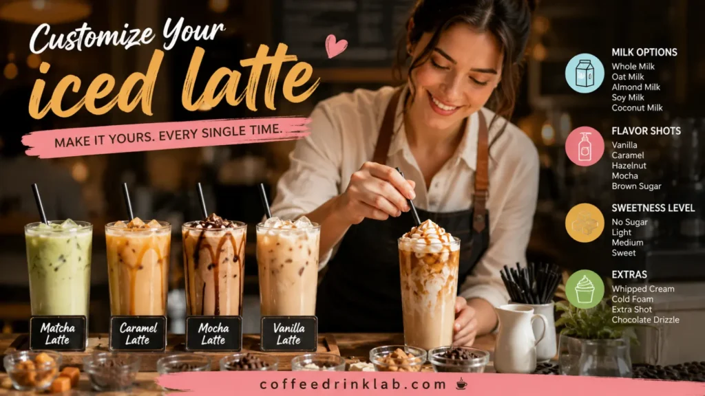 Customize Your Iced Latte
