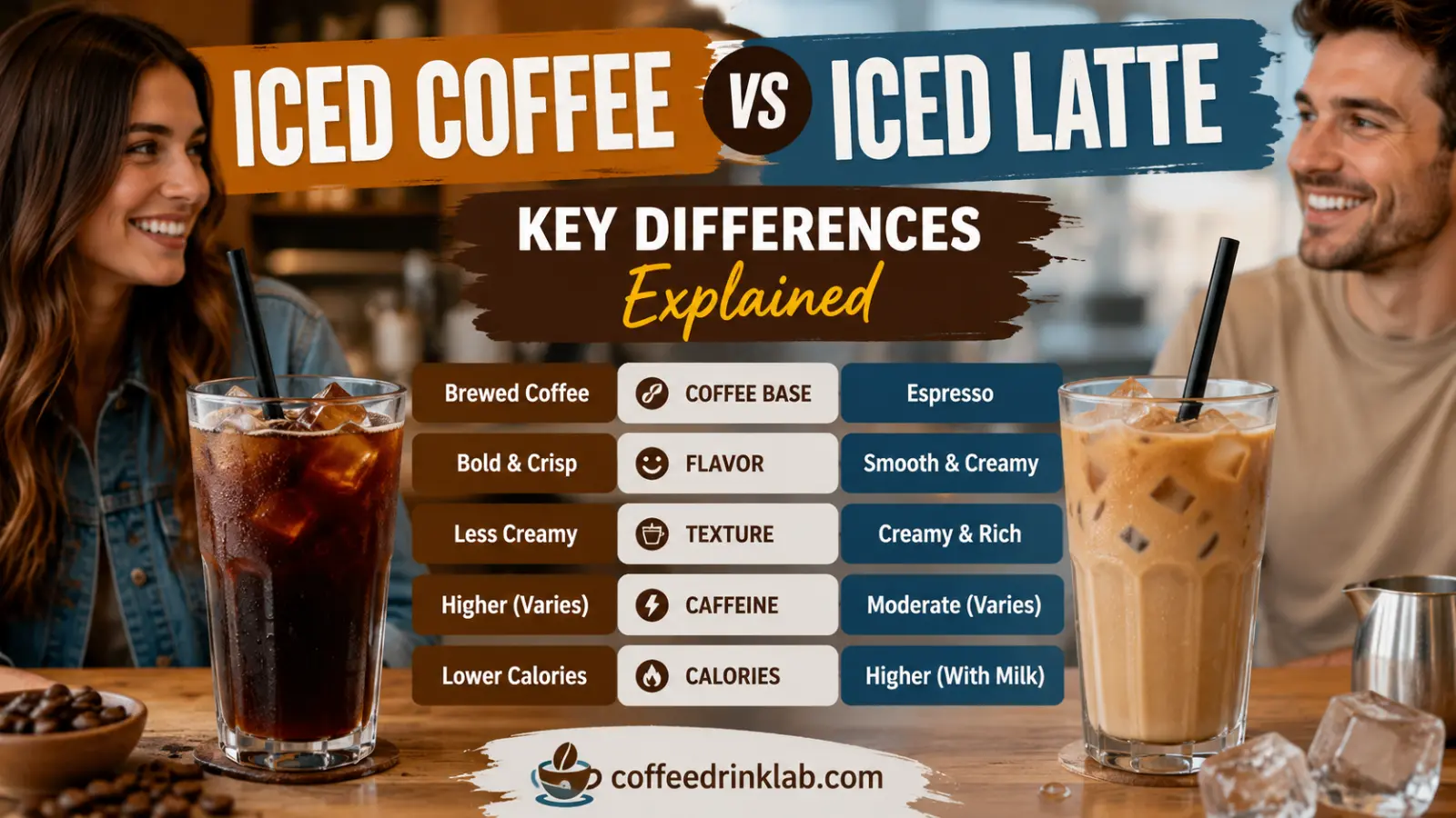 Iced Coffee vs Iced Latte: Key Differences Explained