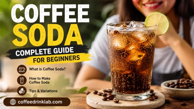 Coffee Soda: Complete Guide for Beginners