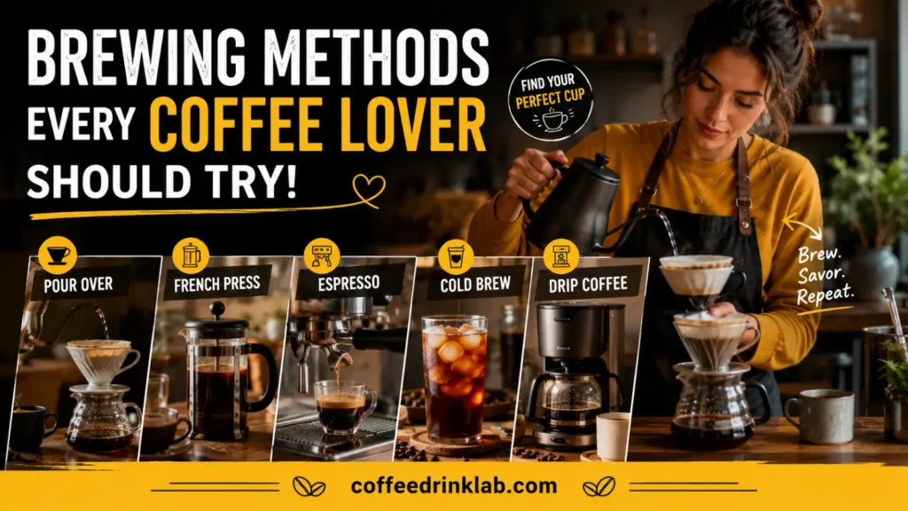 Brewing Methods Every Coffee Lover Should Try