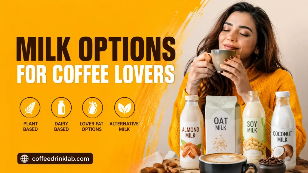Milk Options for Coffee Lovers