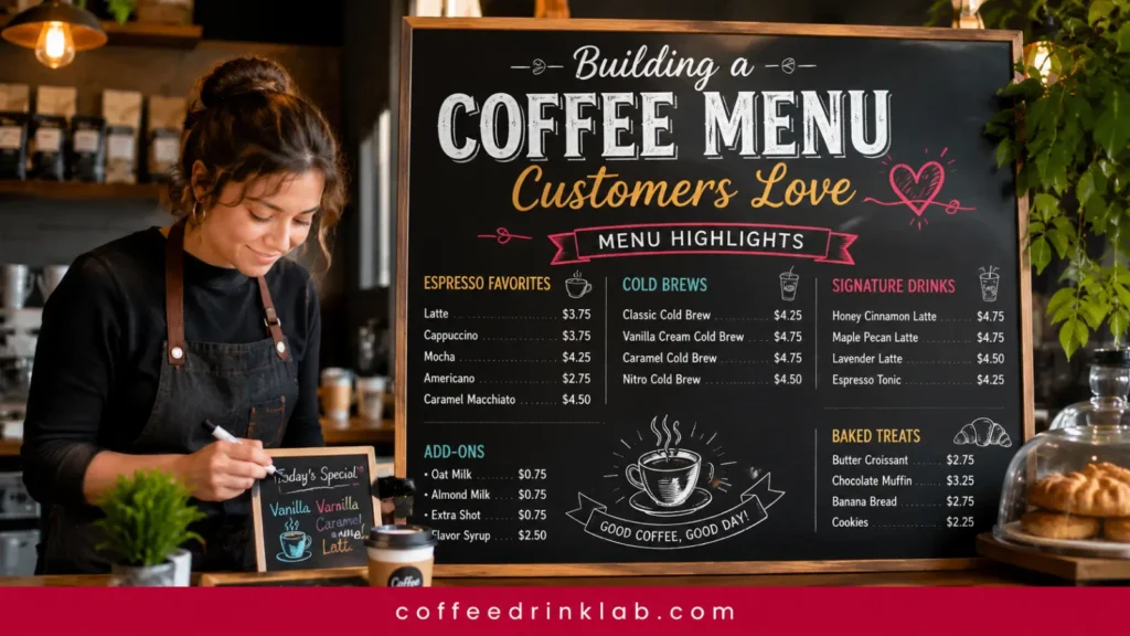 Building a Coffee Menu Customers Love