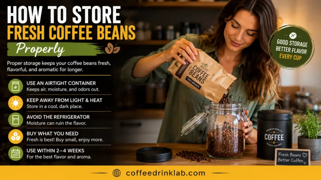 How to Store Fresh Coffee Beans Properly