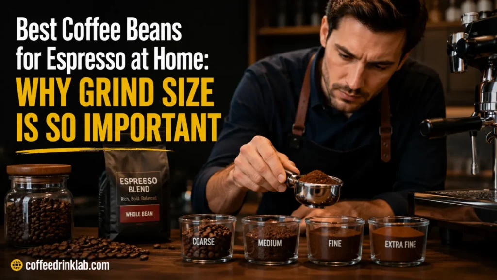 Best Coffee Beans for Espresso at Home: Why Grind Size Is So Important