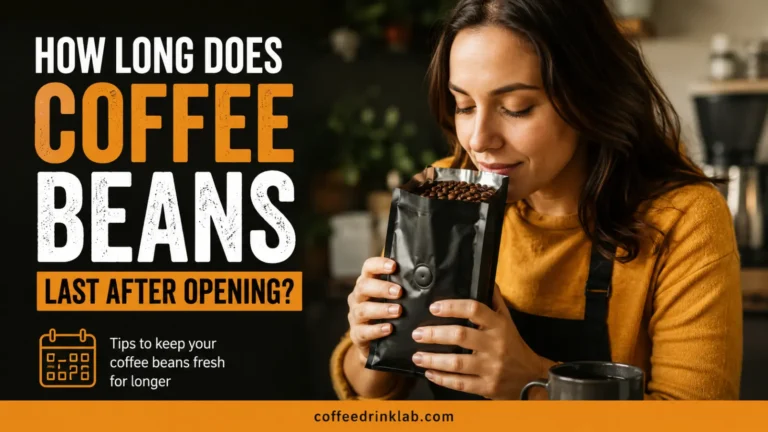 How Long Does Coffee Beans Last After Opening?
