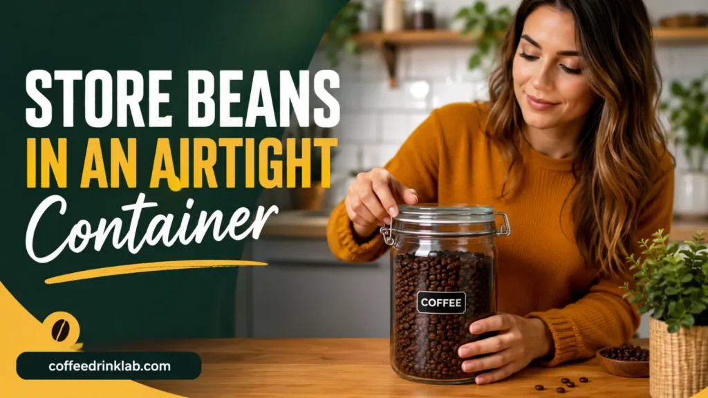 Store Beans in an Airtight Container