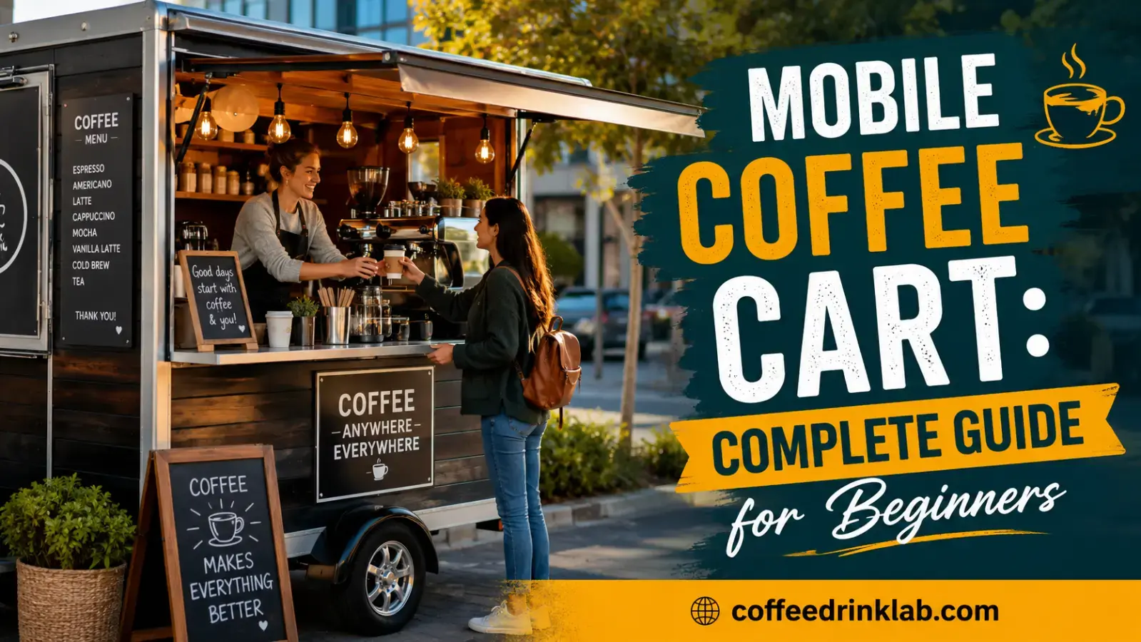 Mobile Coffee Cart: Complete Guide for Beginners