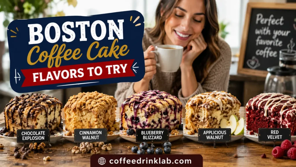 Boston Coffee Cake Flavors to Try